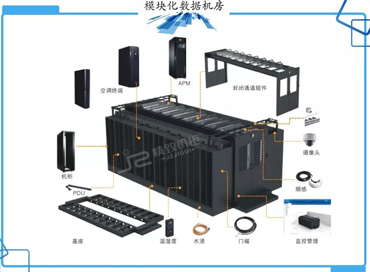 数据中心冷通道机柜定制-冷通道机柜价格和尺寸